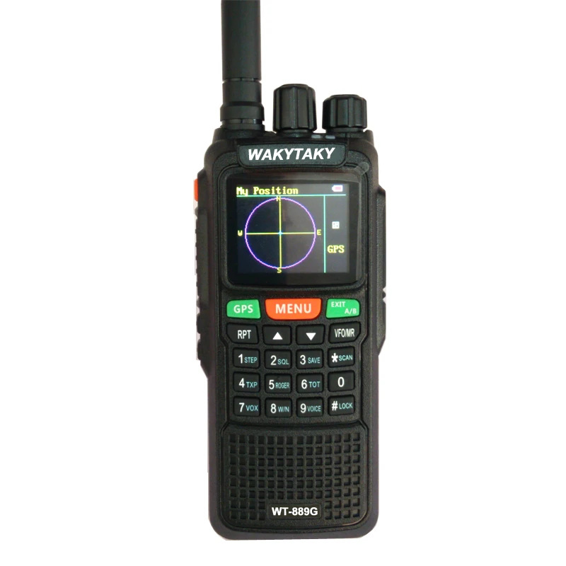 Gps двухстороннее радио Dual Band Long Distance двухканальные рации 10 км Вт 999CH 3000 мАч