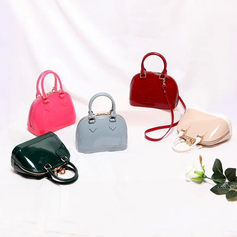 

Summer New Women Handbag Small New Candy Color Shell Jelly Tote Bag Famous Brand Designer Crossbody Messenger Bags Sac A Main