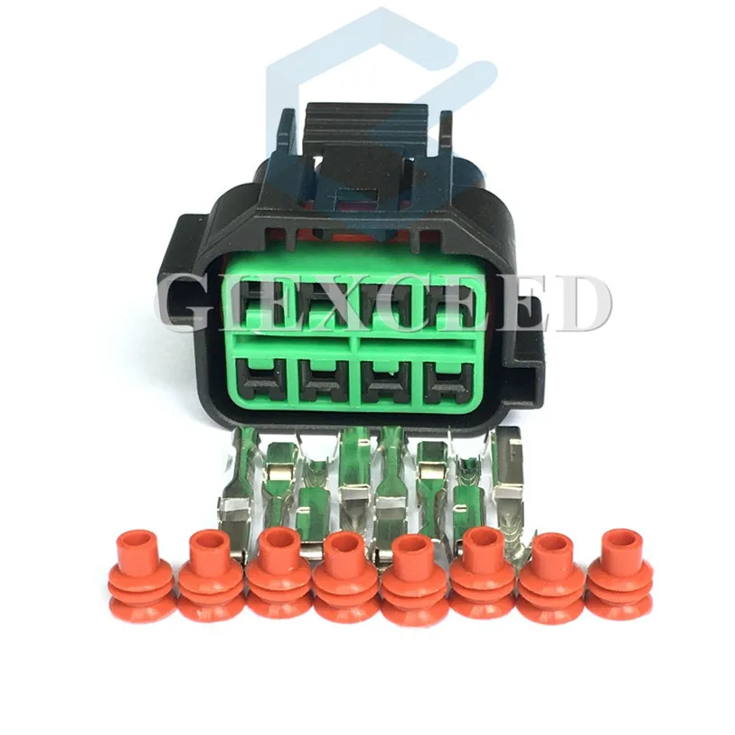 

8 Pin Female Automotive Headlight Plug Socket For KIA K2 K3 K5 HYUNDAI Sonata MISTRA