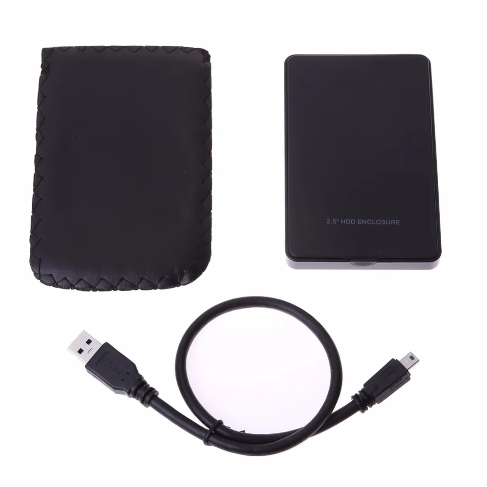 2.5" USB 3.0 To SATA External HDD Hard Drive Hard Disk Enclosure Case