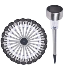 Солнечный светильник садовое освещение светодиодный Спайк-спот Наружное освещение Уличный прожектор ярд путь солнечные лампы для дома Свадебные вечерние Декор