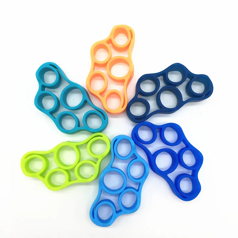 

Finger Stretcher Resistance Bands Finger Extension Exerciser Guitar Extensor Hand Grip Rock Climbing Finger Strength Trainer
