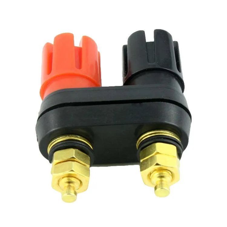 

20pcs Good quality Banana plugs Couple Terminals Red Black Connector Amplifier Terminal Binding Post Banana Speaker Plug Jack