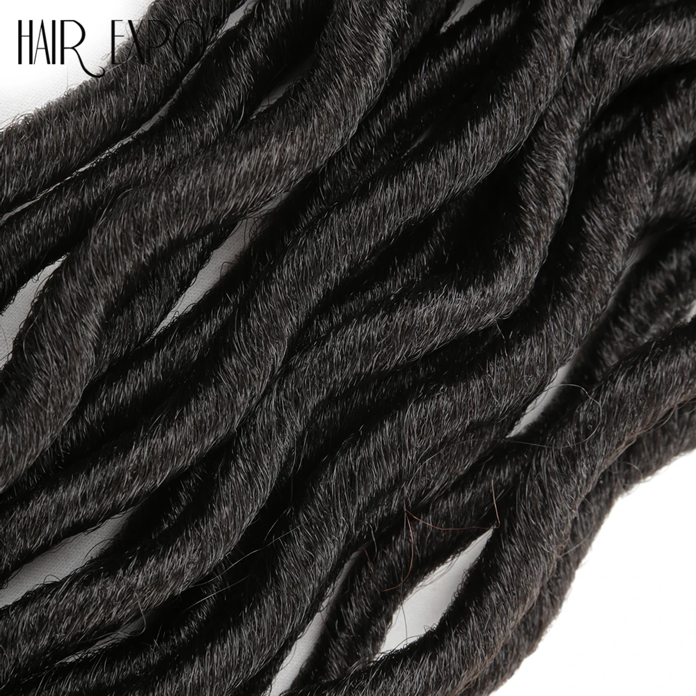 Волосы EXpo City 12 ''богиня Faux locs Curly концы короткие волнистые синтетические волосы для наращивания крючком косы 12 прядей/упаковка черный Afros