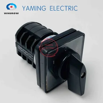 

LW8-10/3 High quality manual changeover switch rotary switch cam switch DC/AC voltage 3 position 3 poles 10A sliver contacts