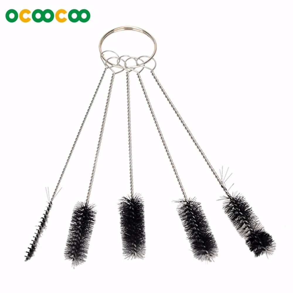 

MS001 Cleaning Brushes Set for Tattoo Equipment - Black (5 pcs)