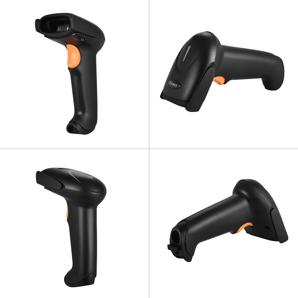 Aibecy ручной qr сканер штрих кода USB 2 4G беспроводной 1D 2D считыватель изображений CMOS