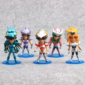 

Anime Saint Seiya Shiryu Myth Cloth Shun Jabu Hyoga Seiya PVC Action Figure Dolls Model Toys for Kids