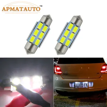 

For VW Polo Sharan II Touran Touareg Multivan Passat 3B 3C Bora Caddy Golf Jetta Licese/Number Plate Light Bulb Canbus 39mm