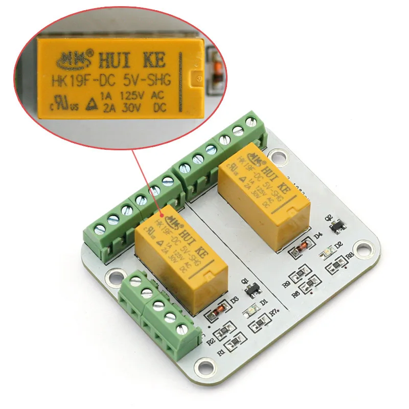 

2 Channel Signal Relay for Arduino Uno Mega2560 R3 Raspberry Pi 4B 3B+