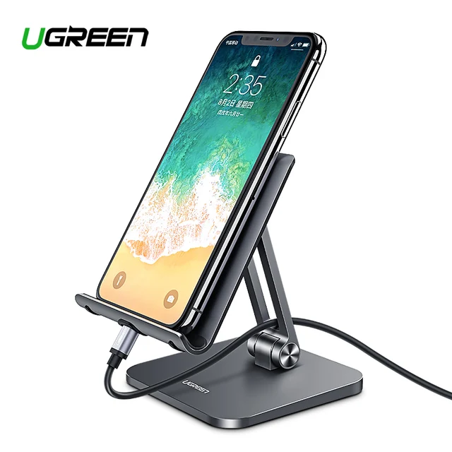 Cheap Ugreen Desktop Holder Stand for iPhone 8 X 6 Plus Samsung S9 S8 Plus Mobile Phone Mount Holder for iPad Charging Tablet Stand Cheap Ugreen Desktop Holder Stand for iPhone 8 X 6 Plus Samsung S9 S8 Plus Mobile Phone Mount Holder for iPad Charging Tablet Stand