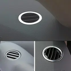 2 шт. Chrome Панель вентиляционное отверстие отделкой AC украшения для Mercedes Benz W212 E класса 2010-2015 салона стайлинг Аксессуары