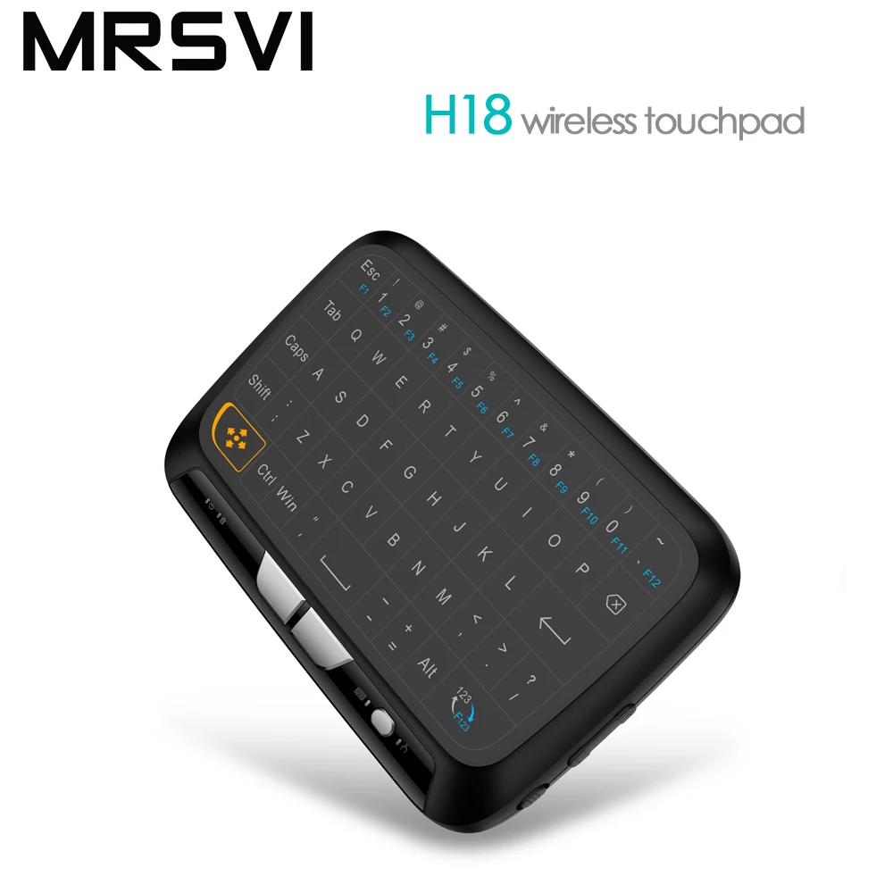 MRSVI горячая Распродажа H18 беспроводная клавиатура сенсорный экран с сенсорной