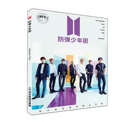 Новый Kpop BTS Bangtan мальчики JIMIN JUNGKOOK JIN RM фотоальбом альбом фотооткрытки открытки плакат HD фотоальбом фанаты подарки