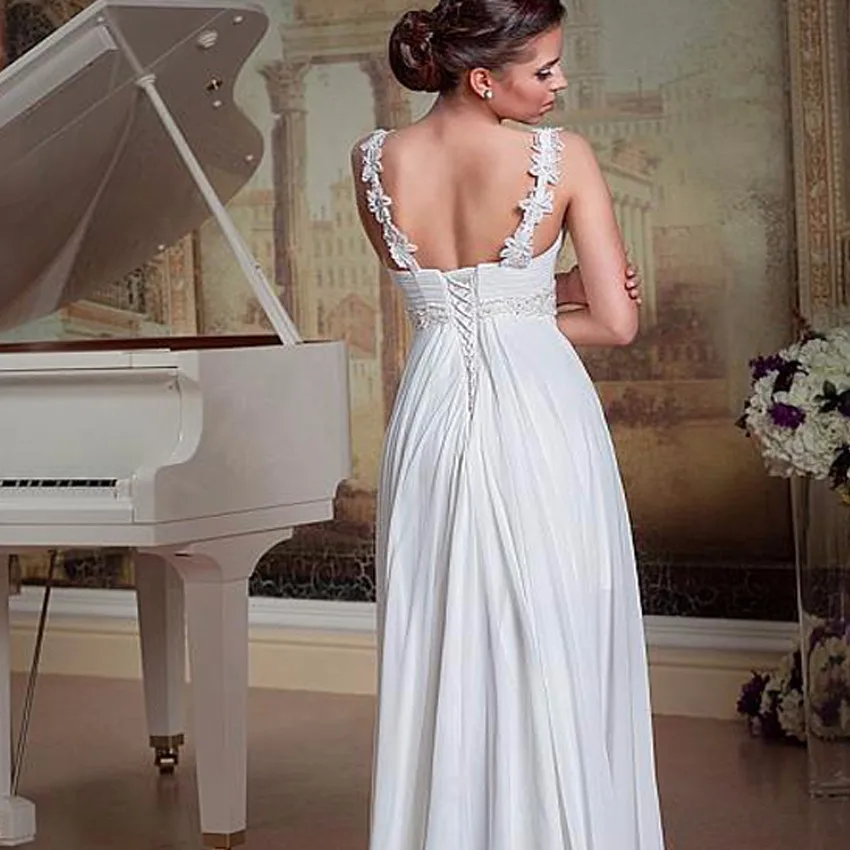 Simple-Backless-A-Line-Cheap-Beach-Wedding-Dress-2016-Lace-Wedding-Gown-Under-100-Bride-Robe (3)