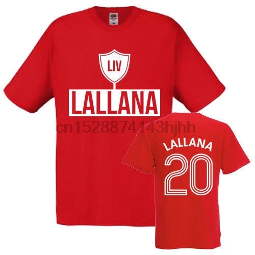 Adam Lallana Liverpool Adult T-Shirt Unisex S-XL No.20 Unofficial | Мужская одежда