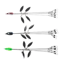 Рыболовные приманки с 5 рукоятками и головкой зонтика с поворотным разъемом