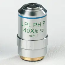 По DHL express, LWD план бесконечности фазовый контраст цели 40X для инвертированного микроскопа