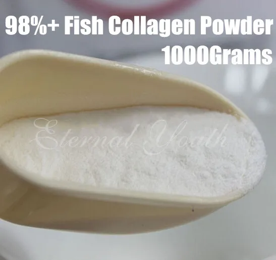1000g 98% + Fish Collagen Powder High Purity For Functional Food & Beverage additive Pharmaceutical stuff Cosmetics