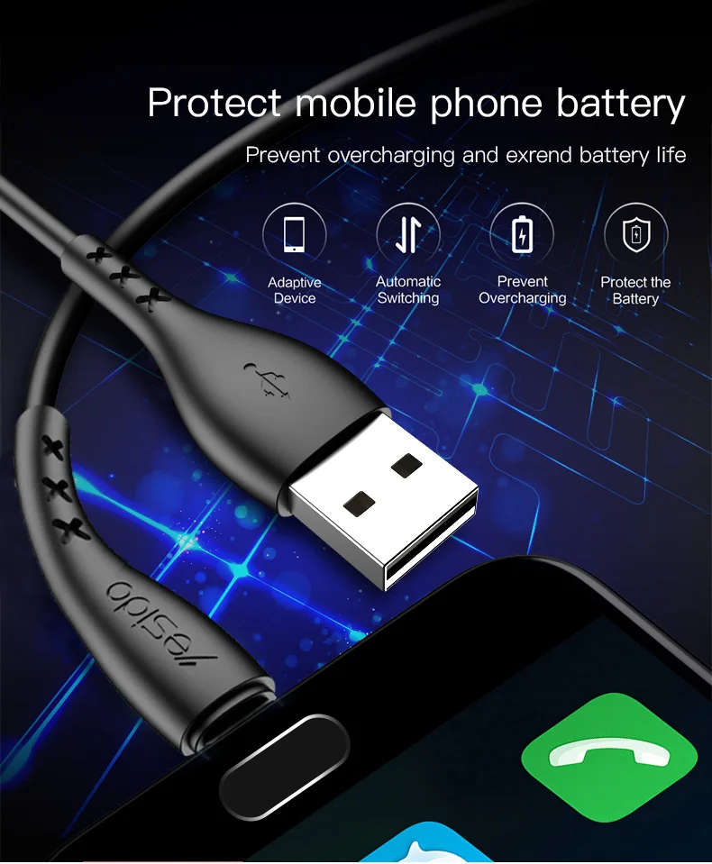 Micro USB Cable Cord (4)