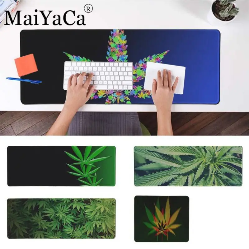 

MaiYaCa big mouse pad Abstractionism Art high weed Comfort Mouse Mat Gaming Mousepad for cs dota 2 LOL gaming free mouse pad