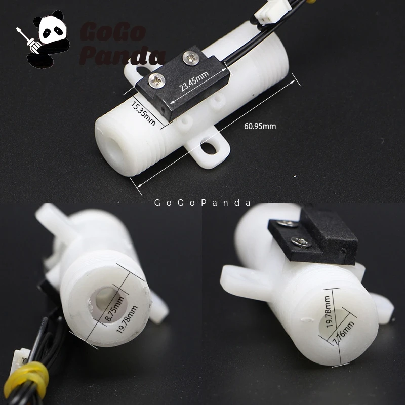 GOGOPANDA Бесплатная доставка 110V 1/2 &quotМини наружная резьба пластиковый корпус