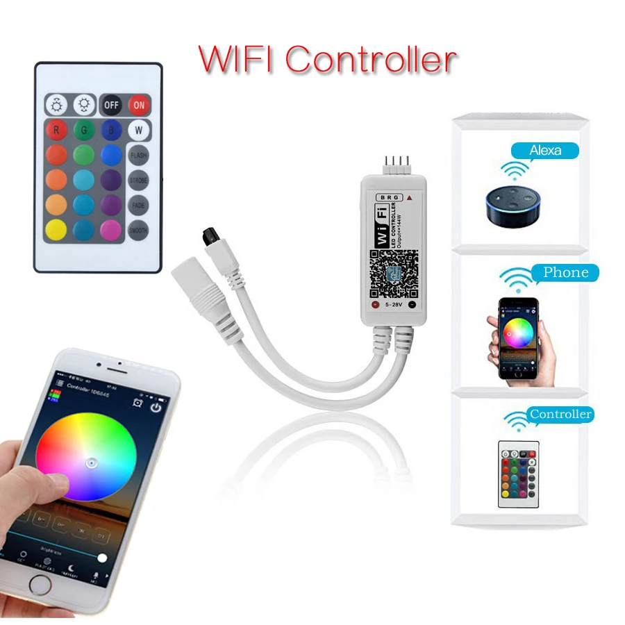 СВЕТОДИОДНАЯ лента SMD 2835 RGB Светодиодная 5 м 10 гибкая световая 3528 диод DC12V +