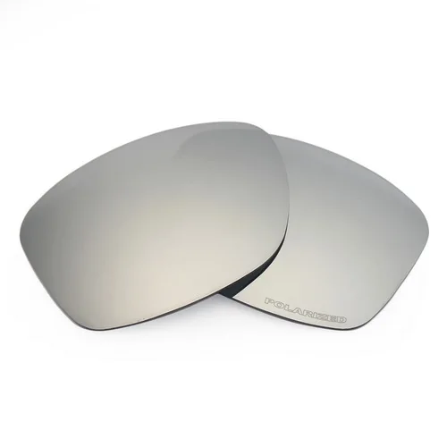 Mryok поляризованные Сменные линзы для Окли Юпитер квадратные солнечные очки линзы(только линзы)-несколько вариантов - Цвет линз: Silver-Anti Salt