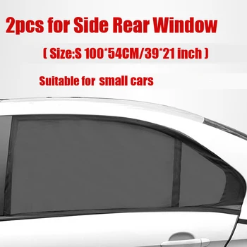 

2 Pcs Auto Windows Sun Shade Sock Cover UV Protector Baby Child Shield For Cars