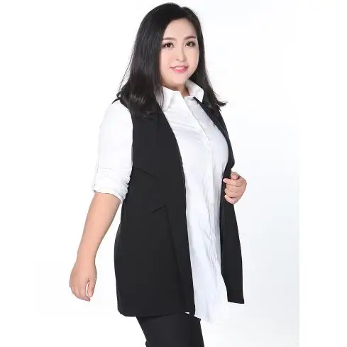 Clobee, женские блейзеры, большие размеры, 9XL, Женский Черный Тонкий Блейзер, Ретро стиль, элегантная длинная туника, Женский блейзер для офиса, M303