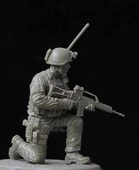 

Unpainted Scale 1/35 airborne in Afganistan soldier figure Historical Resin Model Miniature Kit