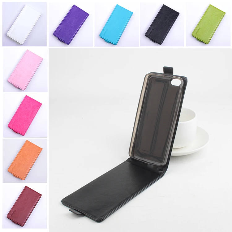 

Fashion 9 color Flip Leather Cover Case for Huawei Honor 4X Vertical Back Cover Magnetic Protective Shell Open Up and Down