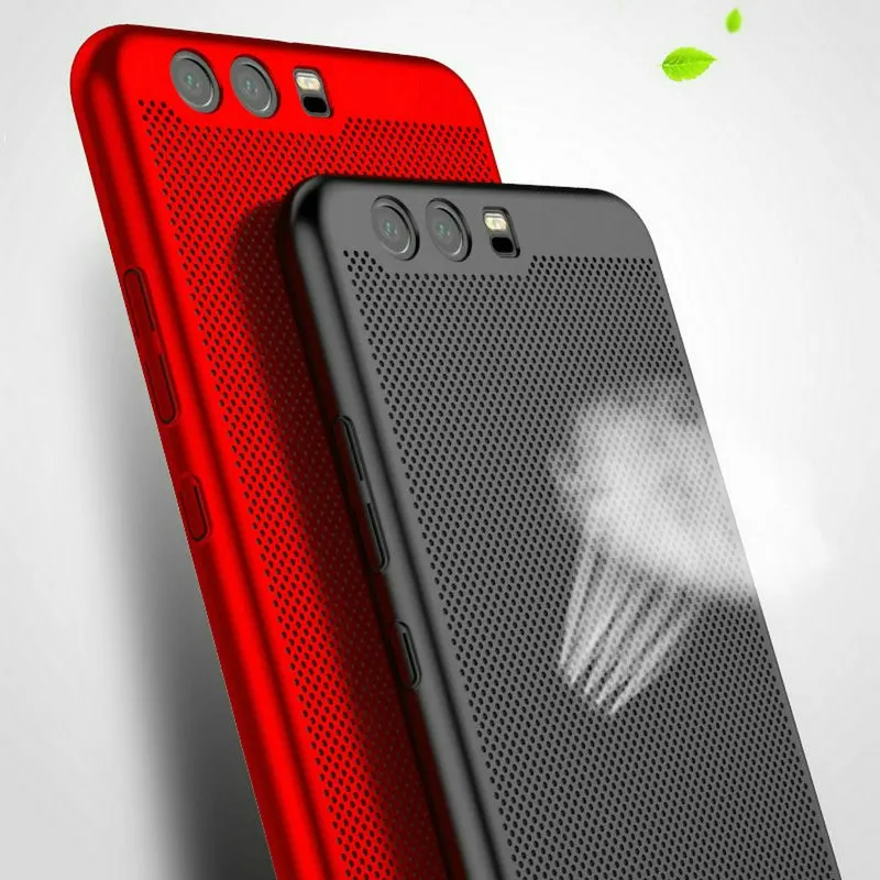 

BONVAN For Huawei P10 Plus P 10 Lite Case Ultra thin Heat Dissipation Hard PC Cover Phone Cases For Huawei P10 Plain Slim shell