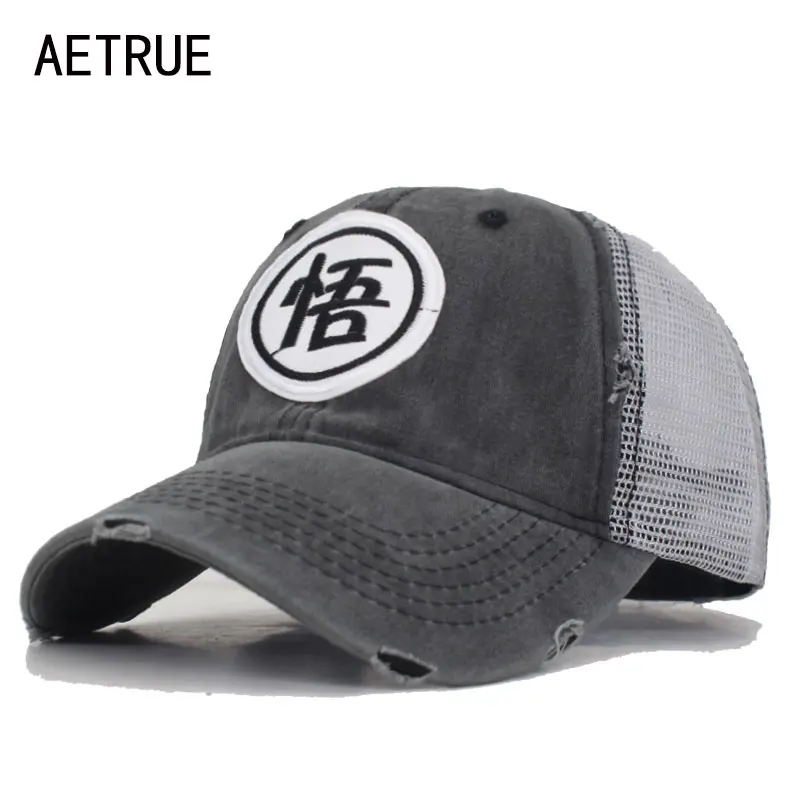 

AETRUE Brand Fashion Vintage Washed Baseball Cap Men Snapback Caps Women Hats For Men Mesh Casquette Bone Dad Gorras Male Hat