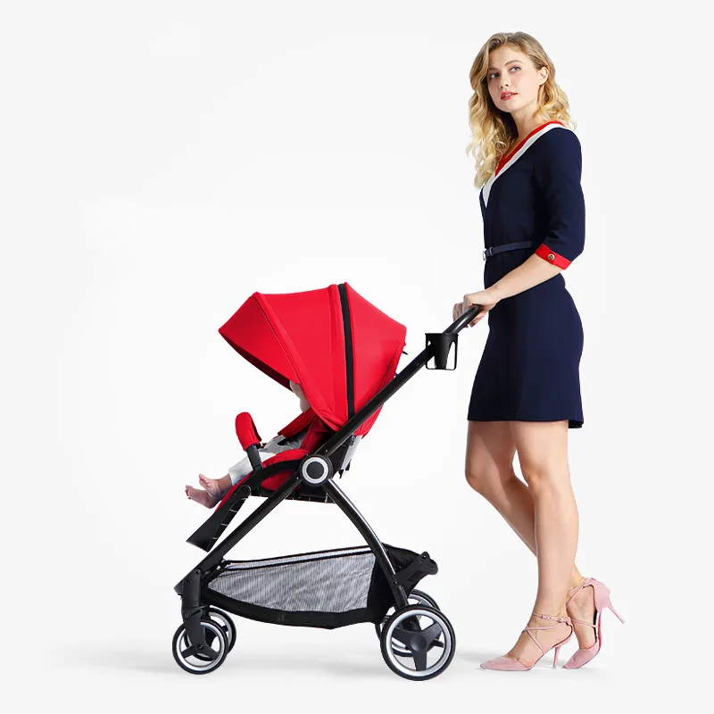 Детская коляска европейская Kinderwagen складная bebek arabasi высоко Ландшафтная