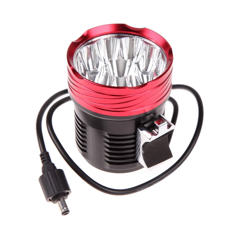 

High Quality Outdoor Cycling 3 Modes 18000Lm 10x T6 LED Front Head Bicycle Light Bike Lamp with Battery Bicycle Lights Lantern