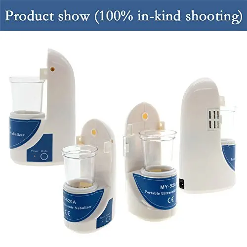  Cosmetology Vaporizer Ultrasonic Nebulizer Handheld Personal Cool Mist Inhaler Aromatherapy Essenti