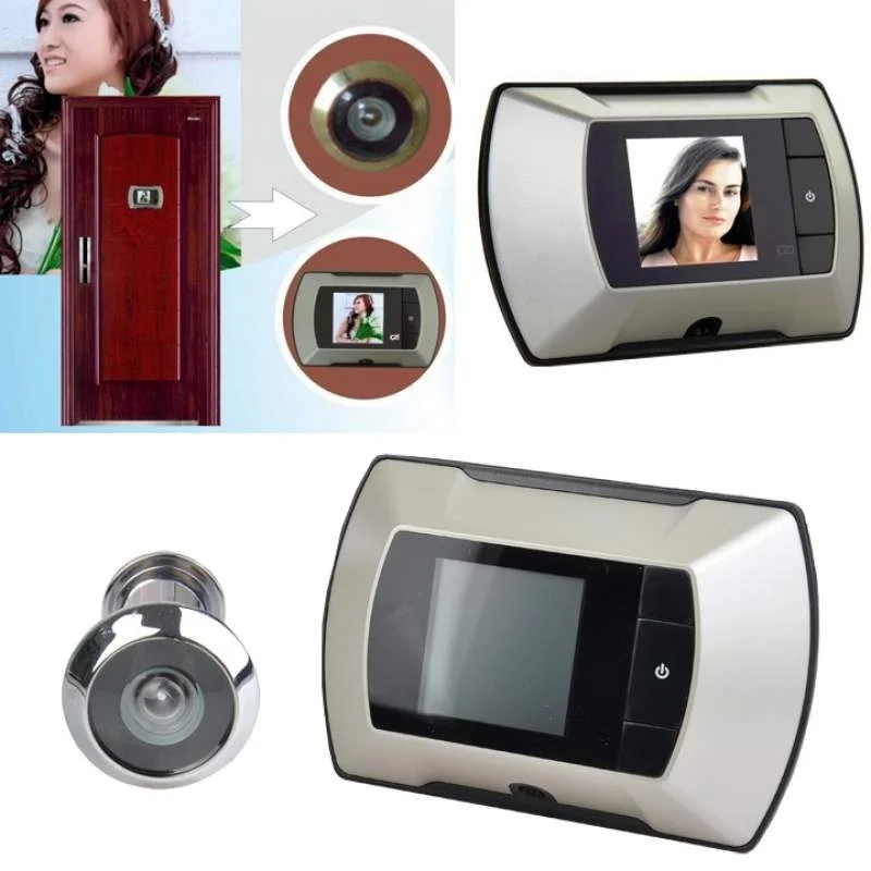 

LCD Digital Peephole Viewer 100 Door Eye Doorbell HD Camera