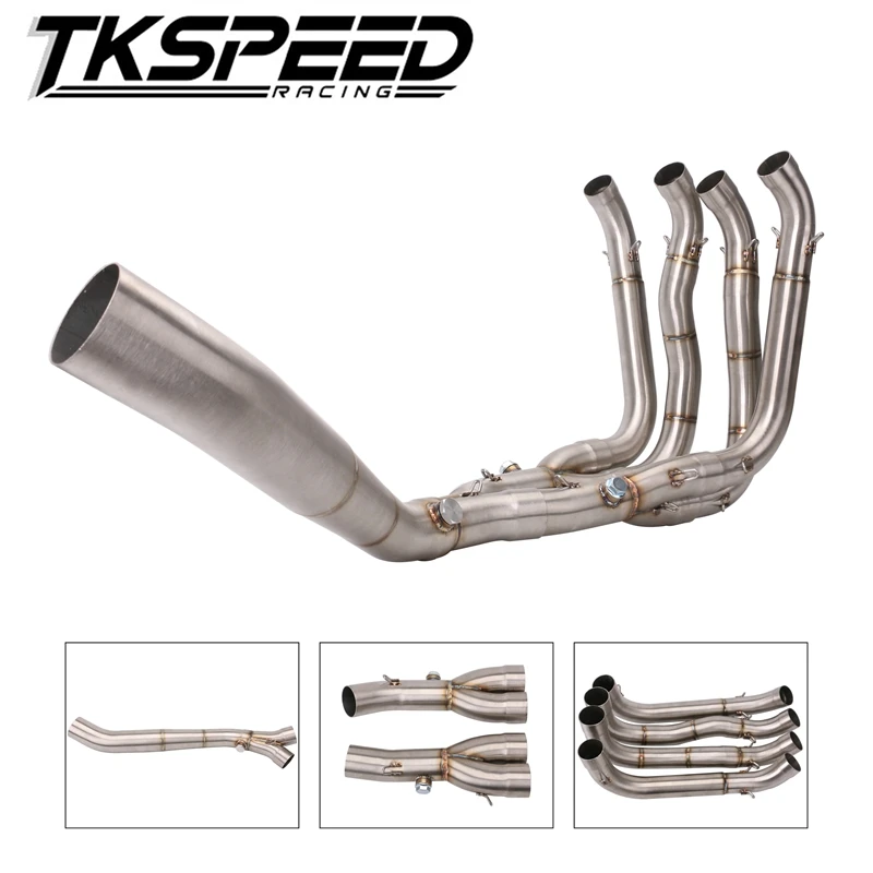 

Motorcycle complete exhaust system Header link for BMW S1000R 2015 16 17 2018 S1000RR 2010 11 12 13 14 15 16 17 2018 years