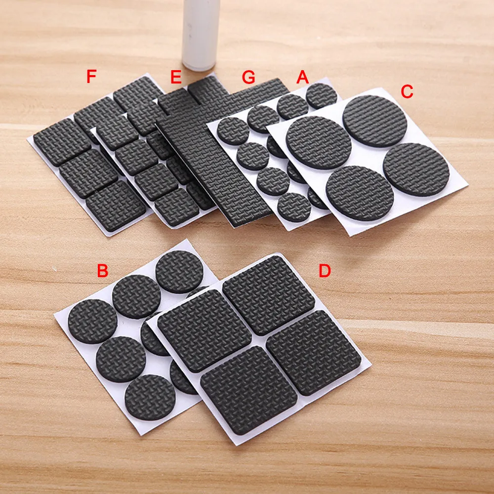 

Two-piece flat panel EVA material protection pad cover table foot anti-slip mat furniture stickers toe simple thick anti-noise