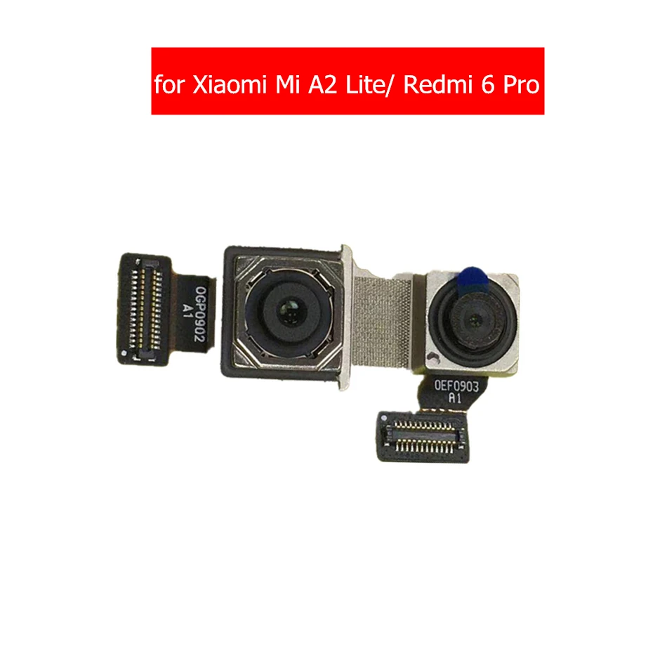 

for Xiaomi Mi A2 Lite Back Camera Main Camera Module for Redmi 6 Pro Big Rear Camera Module Flex Cable 12MP Repair Spare Parts