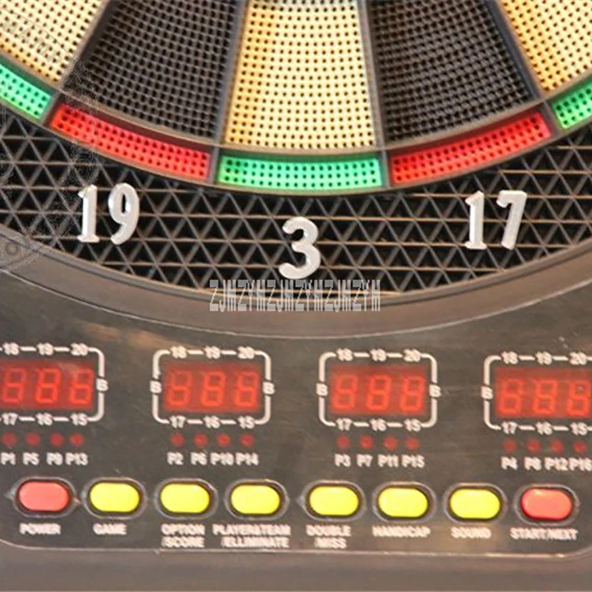 FD-HDS-66998 Автоматическая озвучивание Дартс Professional Электрический Dart Target Dart доска 18 дюймов Дартс взрослых развлечения