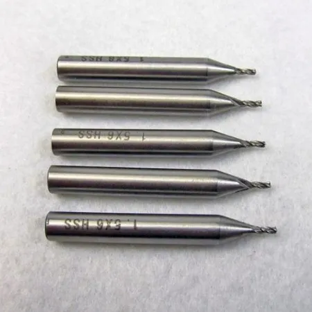 

1.2mm HSS End Milling Cutter For Vertical Key Cutting Machine Parts Locksmith Tools Cutters Bits Steel Drill 4 pieces/lot