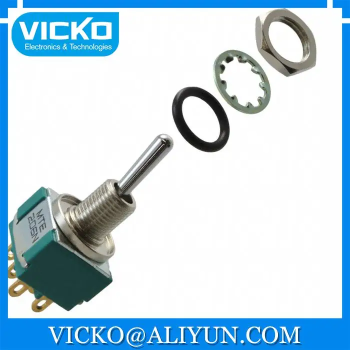 

[VK] MTE206N SWITCH TOGGLE DPDT 6A 125V Switches