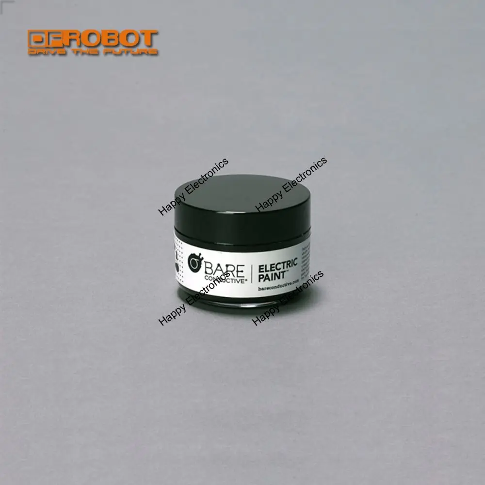 

DFRobot BarePaint Bare Conductive Electric Paint 50ml for Screen print or stencil circuits and sensors on any surface