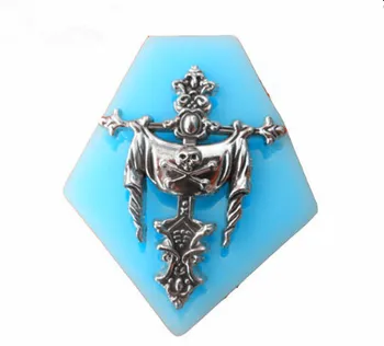 

Cross fondant mold,clay candy resin molds, silicone soap mold,fondant cake decorating tools chocolatemold (si287)