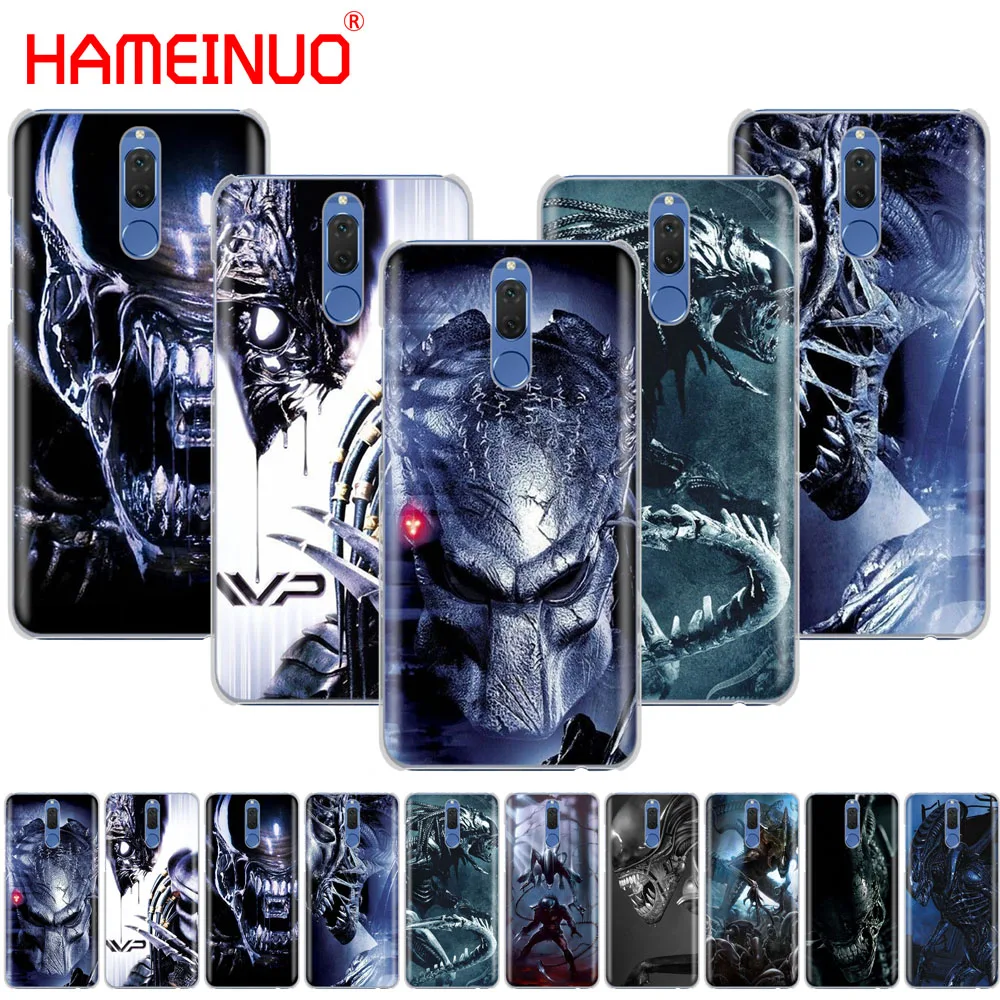 

HAMEINUO Alien vs Predator Cool Cover phone Case for Huawei NOVA 2 2S 3e PLUS LITE P smart 2018 enjoy 7s mate 7 8 9 10 pro