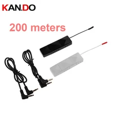 200 метров HiFi беспроводной аудио цифровой передатчик приемник с 3,5 аудио кабели для проектор для телефона компьютер усилитель мощности