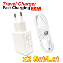 5V2. 4A Быстрая зарядка путешествия USB зарядное устройство адаптер Универсальное настенное зарядное устройство с Micro USB кабель для samsung ЕС Разъем для iPhone