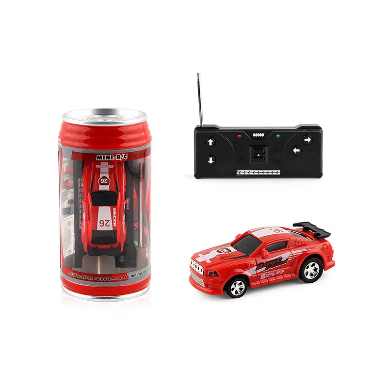 Кокса Мини RC автомобилей игрушка дистанционного Управление Micro 20 км/ч гоночный автомобиль с светодио дный 4 частоты игрушки детская